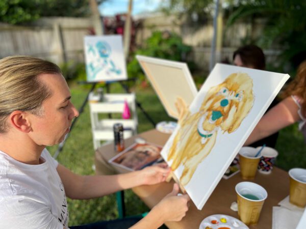 Paint Your Paint event and class in Orlando Florida by High Hound Low Hound