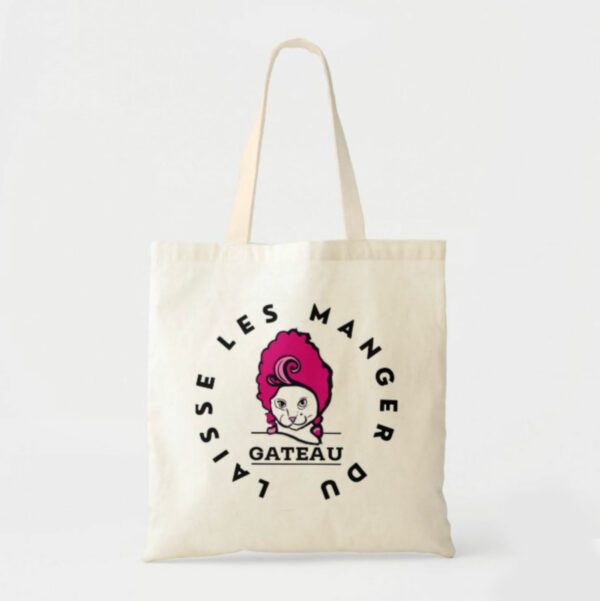 French cat totebag - glamour cat bag