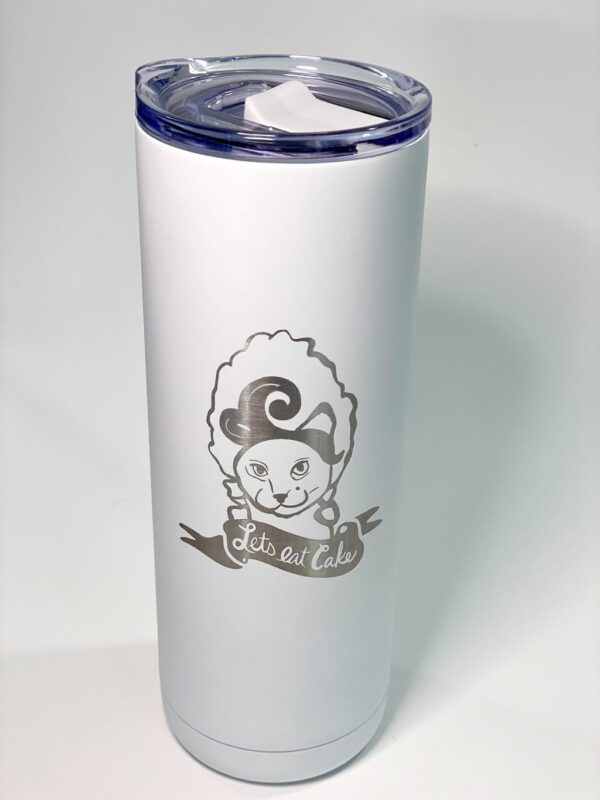 Stainless Steel-Enamel Etched Tumbler